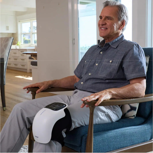 Releefa Cordless Heat & Vibration Knee Massager